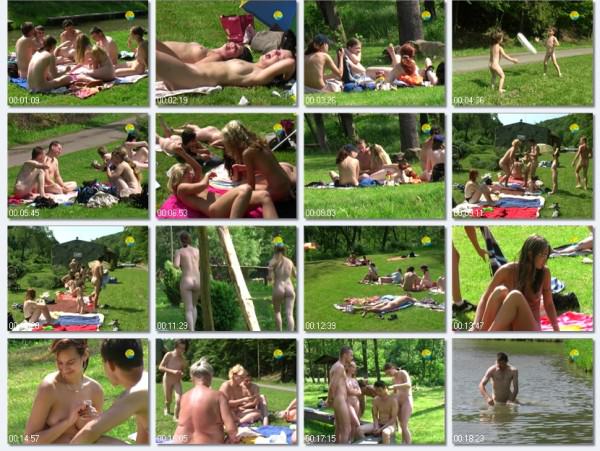 FKK video - Bathing in a bahnak [FKK-Community]