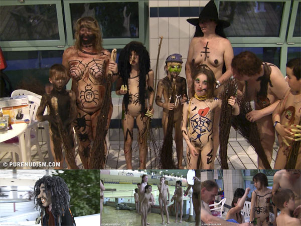 FKK video - Carnival masquerade in the pool HD [FKK-Community]