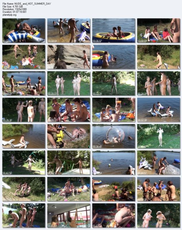 FKK video - Bare adults and young nudists on the sea [FKK-Community]