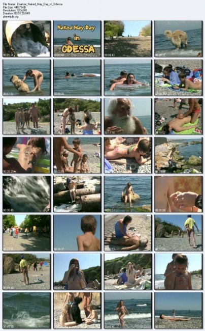 FKK video - naked May day in Odessa [FKK-Community]