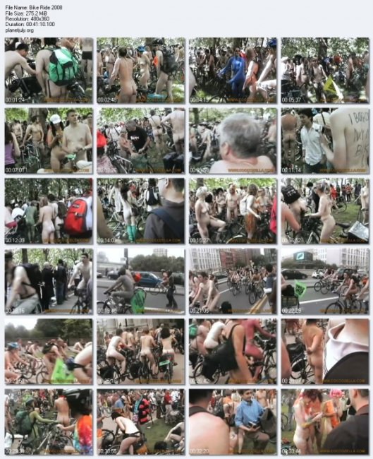FKK video - world naked bike ride day 2008 [FKK-Community]