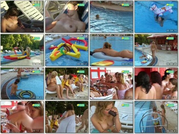 FKK video - Night swimming pool [FKK-Community]