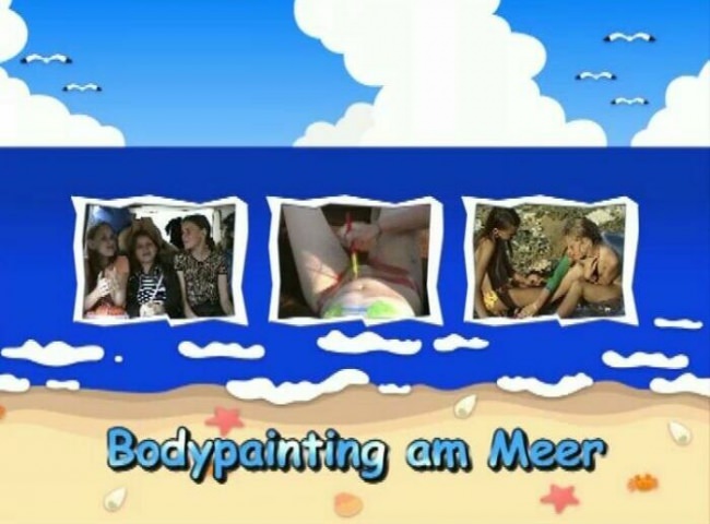 FKK video - bodypainting am meer [FKK-Community]
